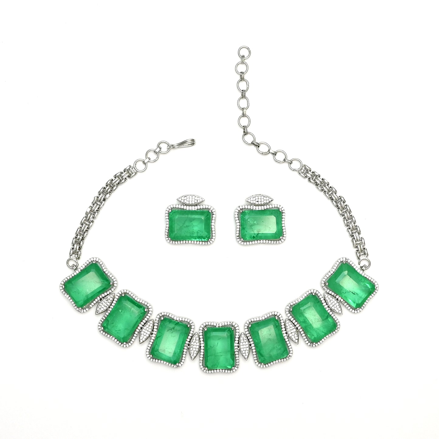 Rohini Zircon Set