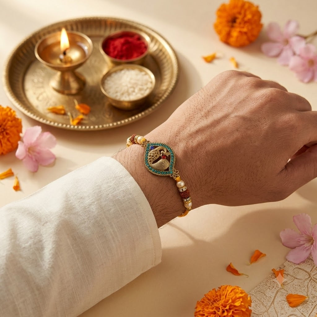 Designer Rakhi on the special day of Rakshabandan for your Brothers| Rakshabandhan special | Rakhi for Brother Art No. R-53