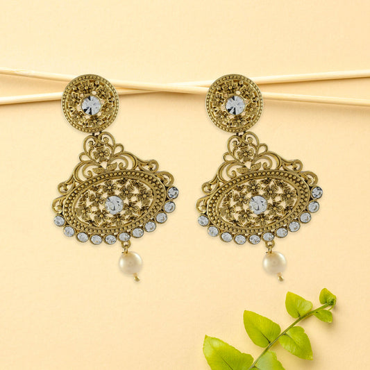 Diya Polki Earrings