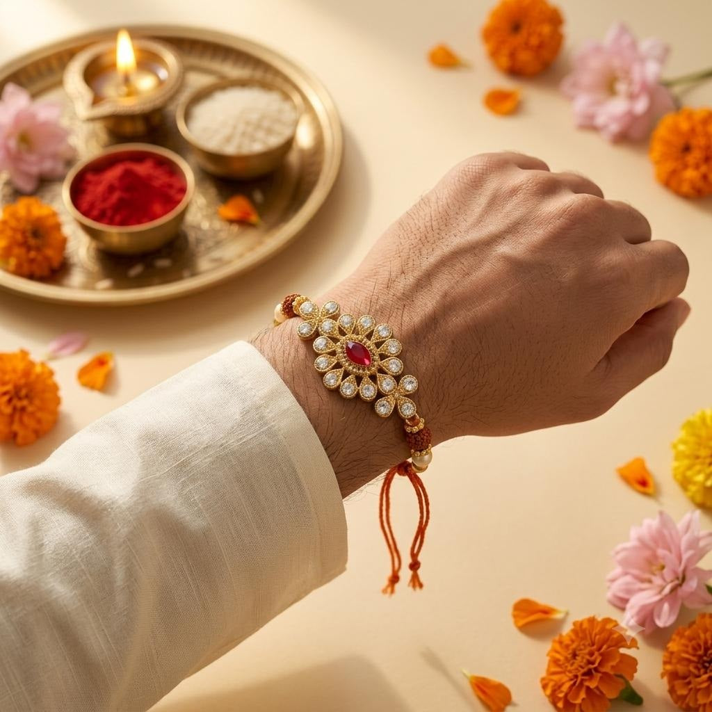 Designer Rakhi on the special day of Rakshabandan for your Brothers| Rakshabandhan special | Rakhi for Brother |  Art No. R-10