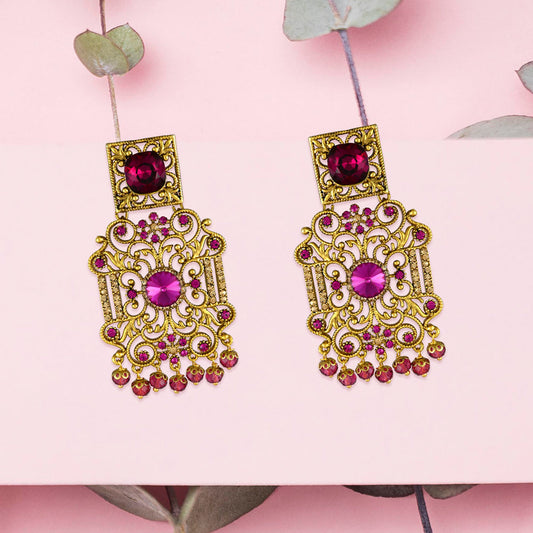 Diya Polki Earrings