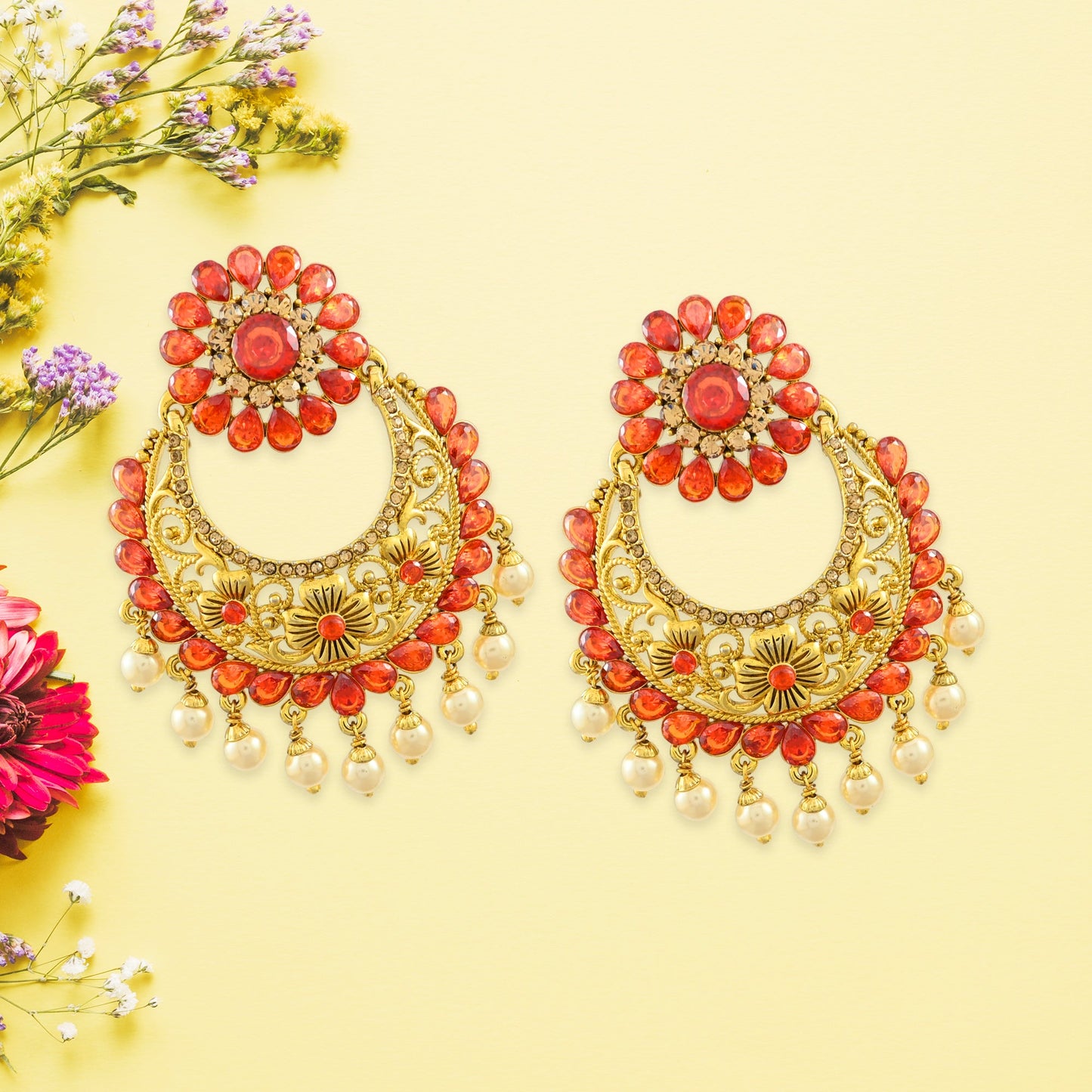 Ridhima Polki Earrings