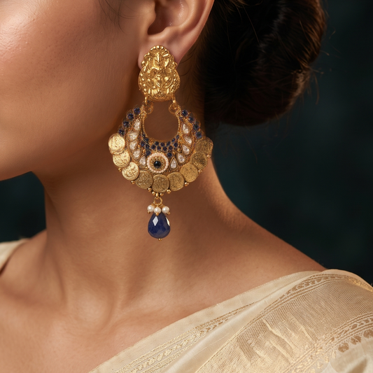 Polki Earring - E000T1