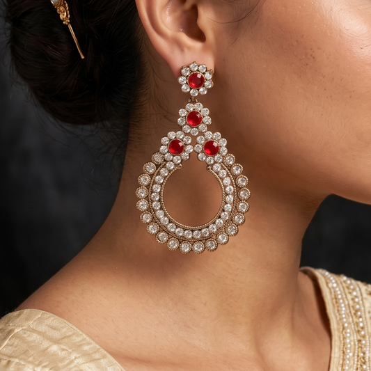 Polki Earring - E000TA