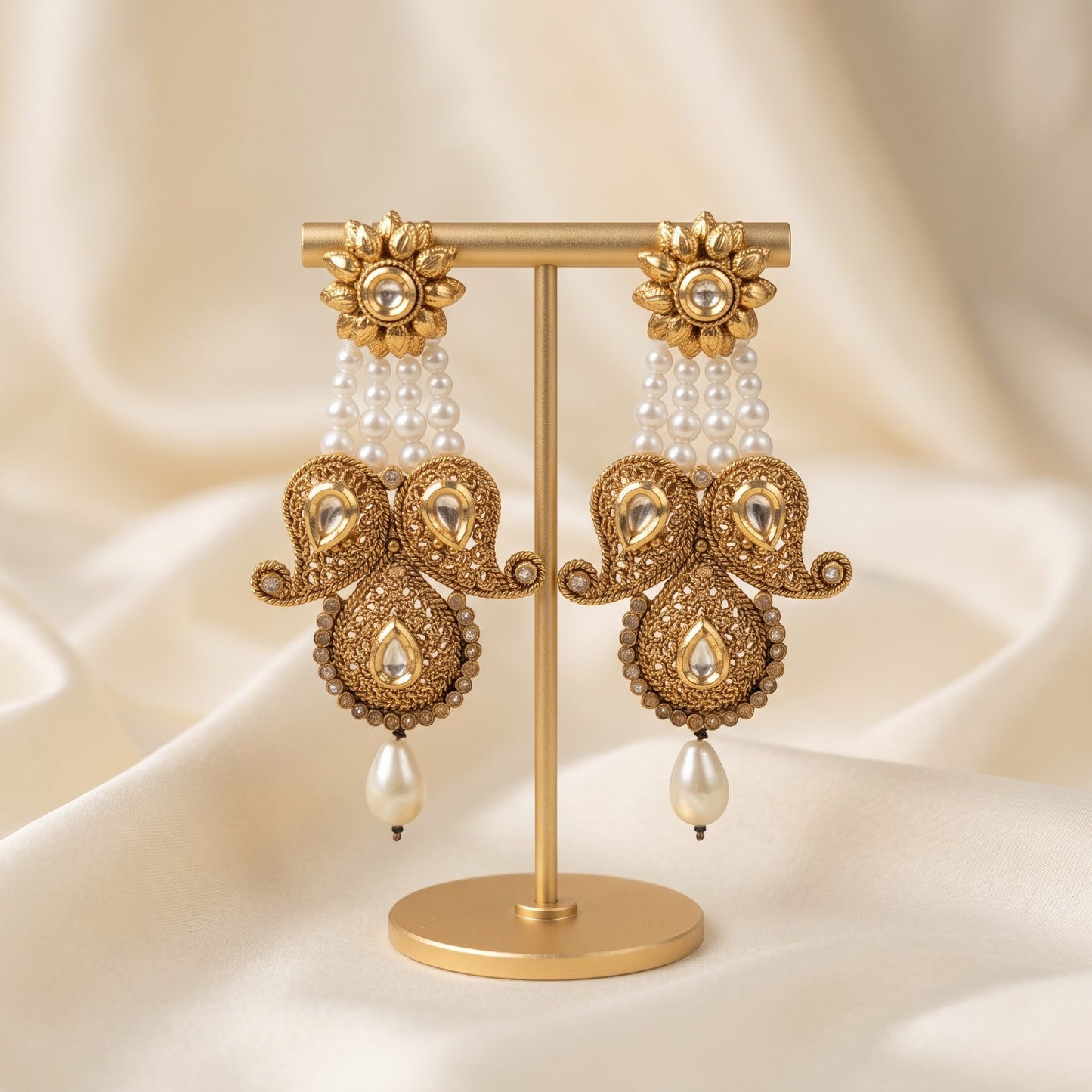 Polki Earring - E000TY