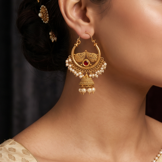 Polki Earring - E000TJ