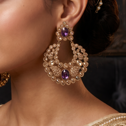 Polki Earring - E000TL