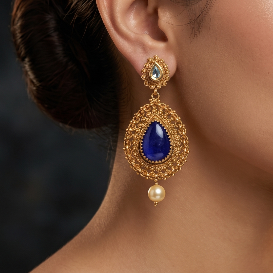 Polki Earring - E000TS