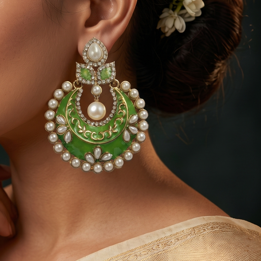 Polki Earring - E000TU