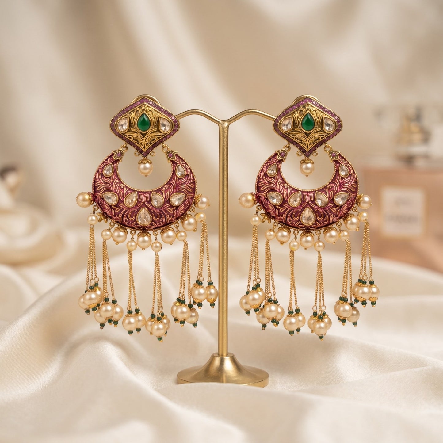 Polki Earring - E000TV