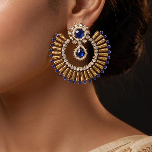 Polki Earring - E000TW