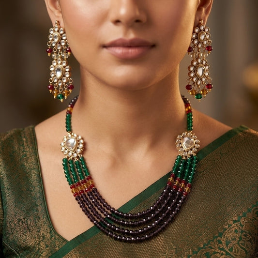 Kundan Necklace Set