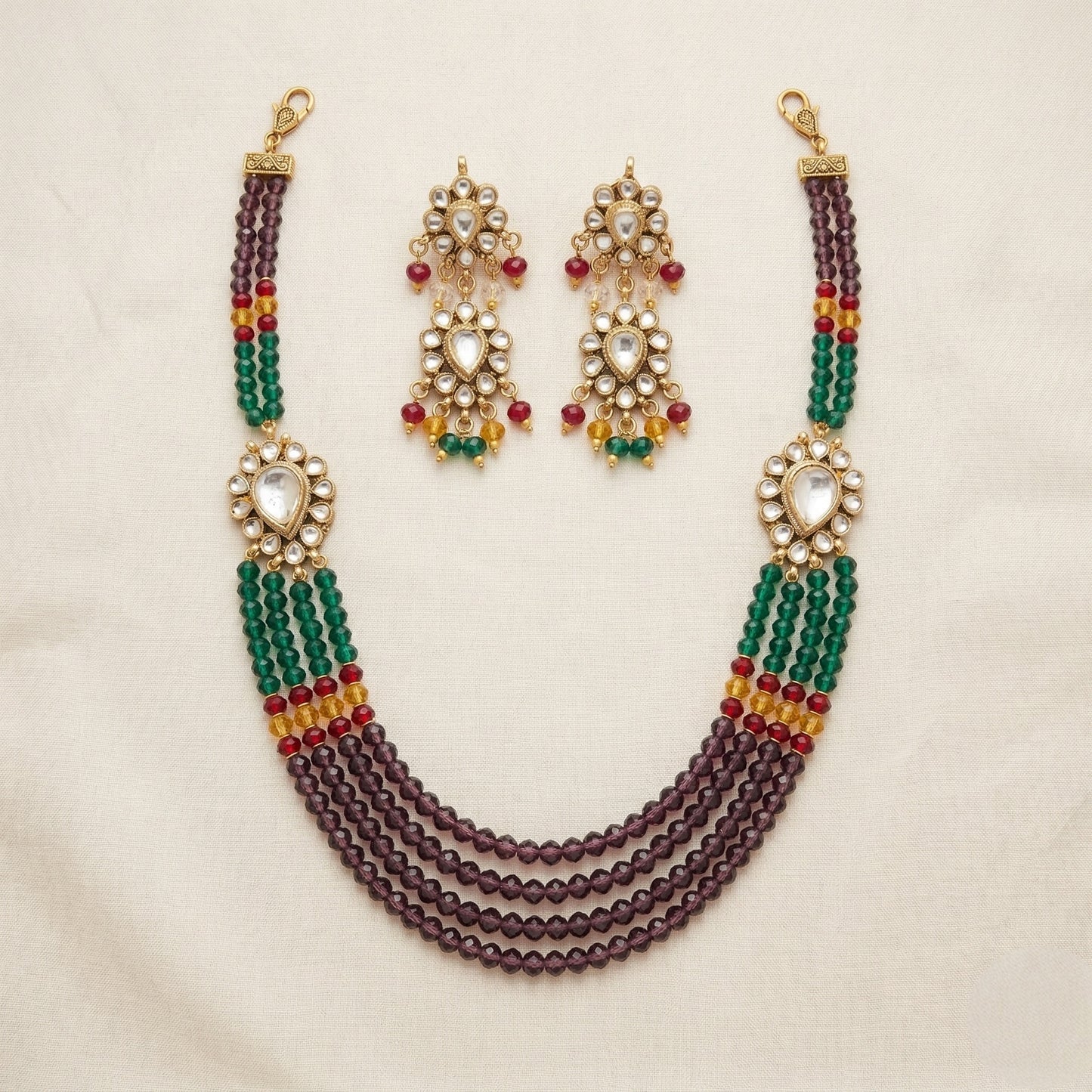 Kundan Necklace Set