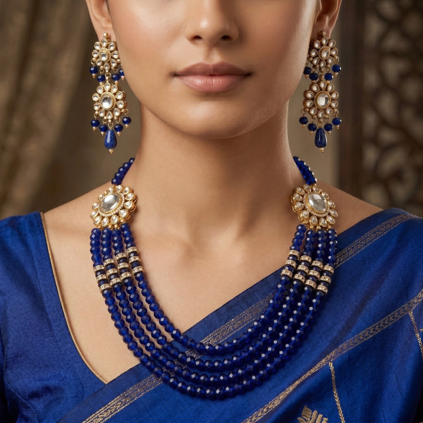 Kundan Necklace Set