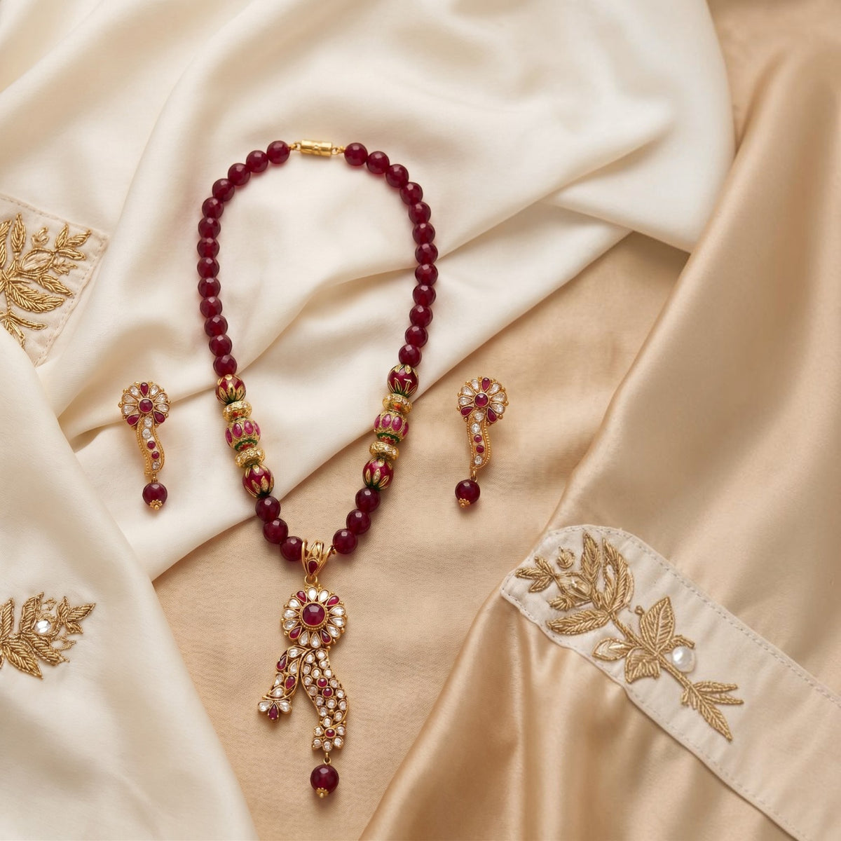 Navya Semi-Polki P.Set