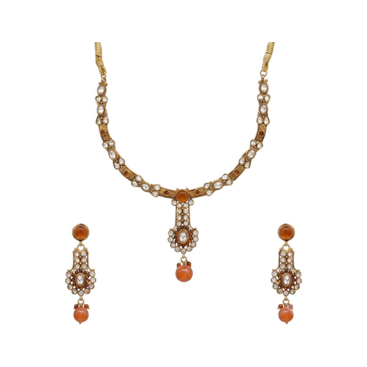 Anika Polki Necklace Set
