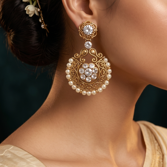 Polki Earring - E00522