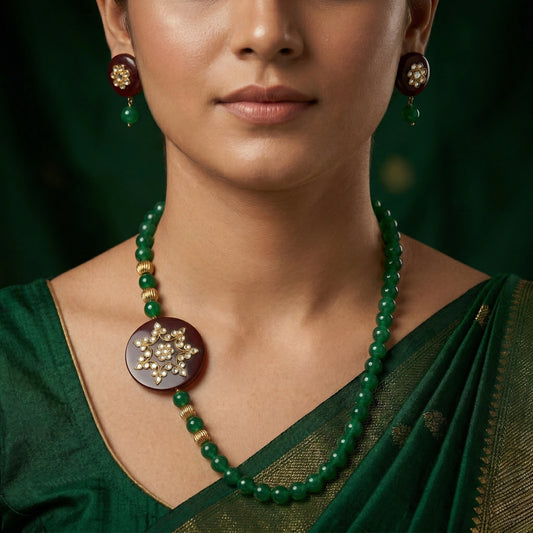 Ishani Brooch Set