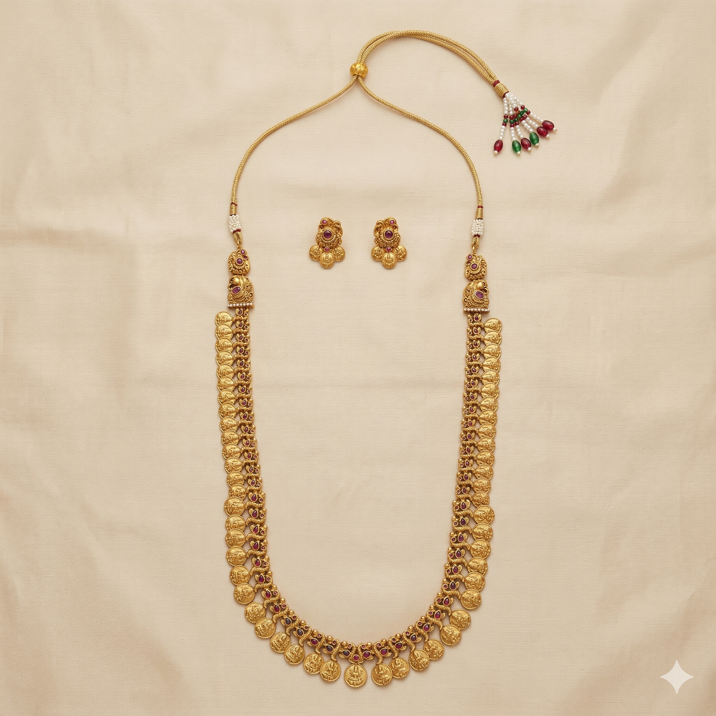 Temple Necklace Set