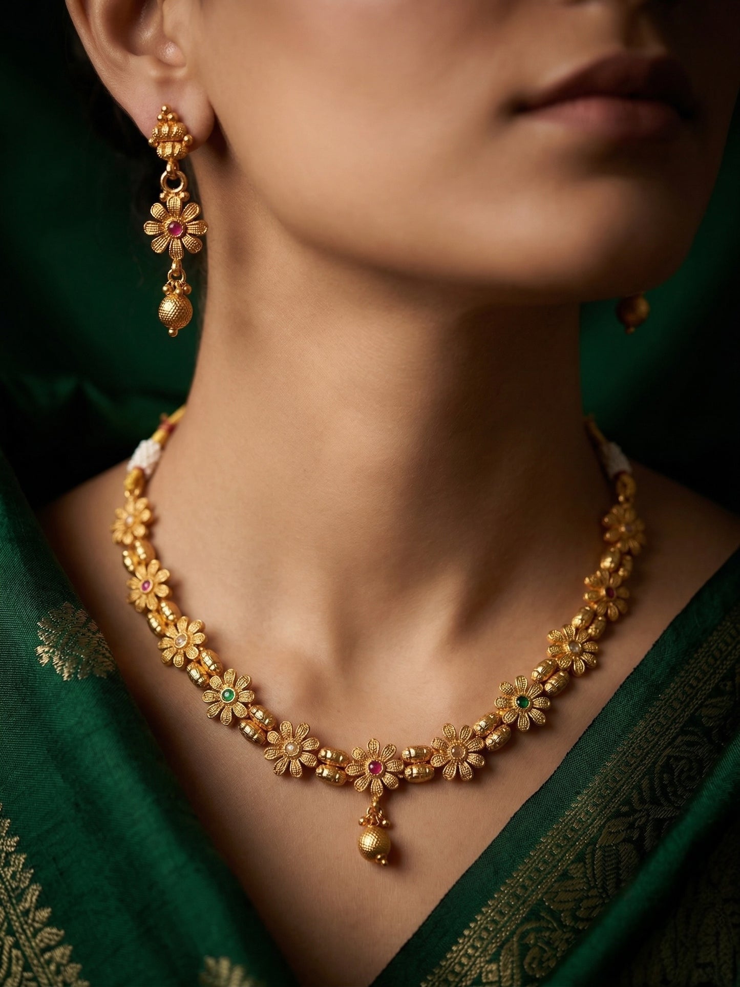 Deepika Temple Necklace