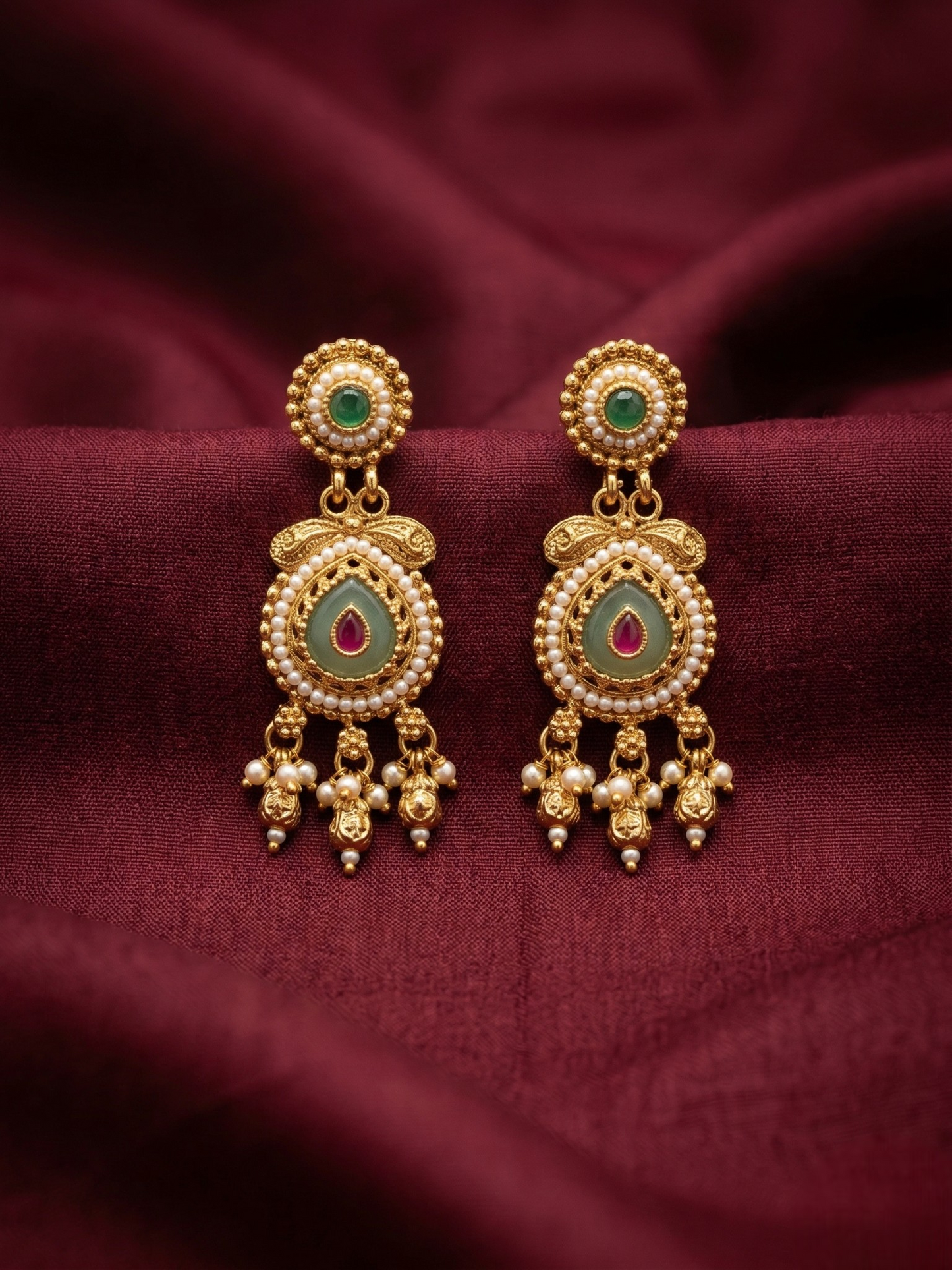 Akshara Temple Necklace