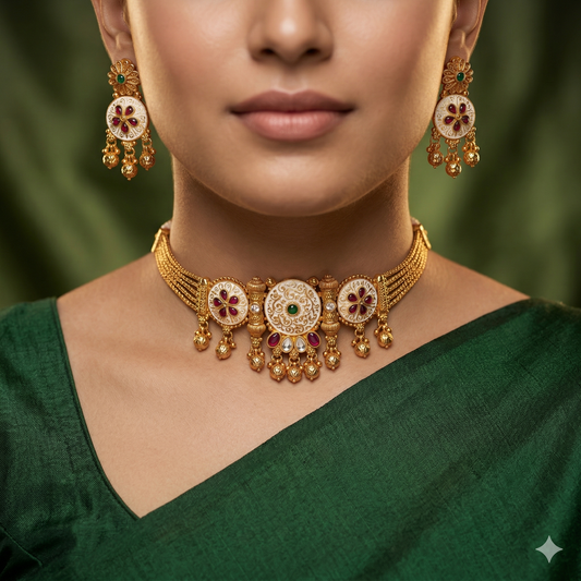 Temple Choker Sets