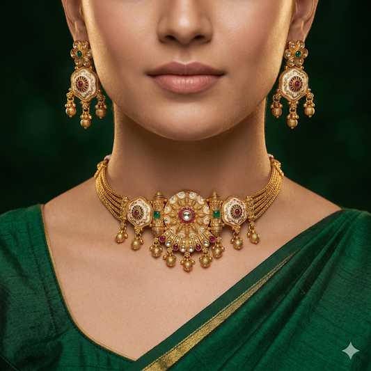 Temple Choker Sets