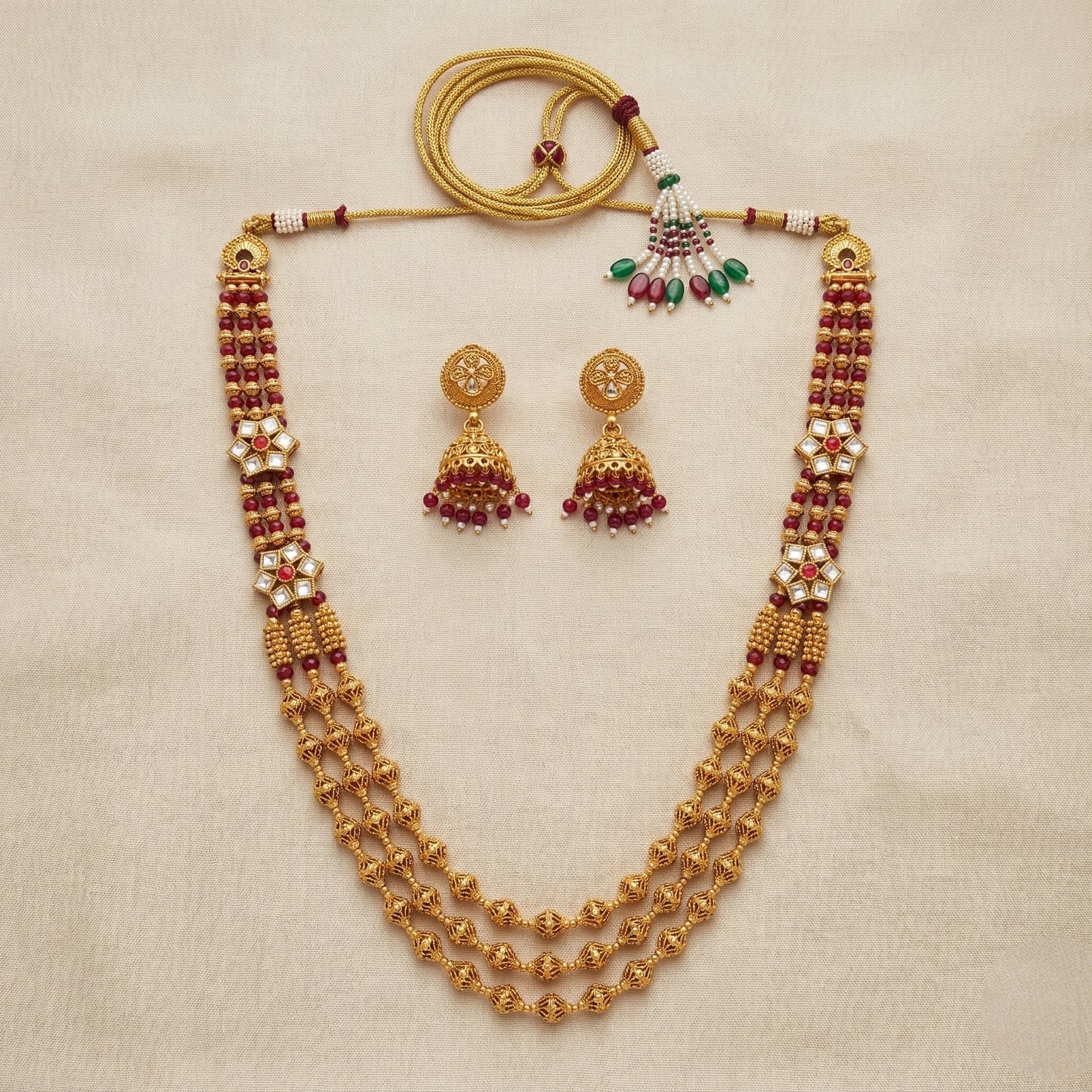 Temple Long Necklace