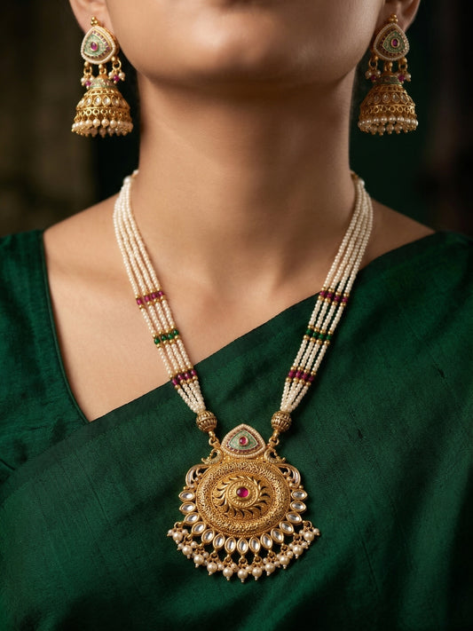 Ananya Temple Necklace