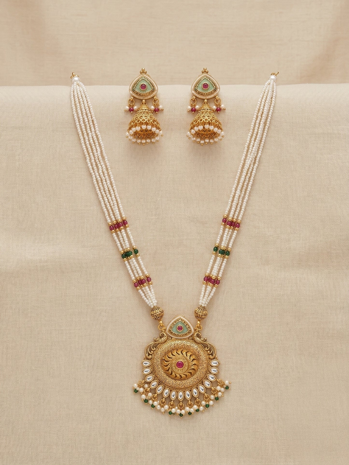 Ananya Temple Necklace