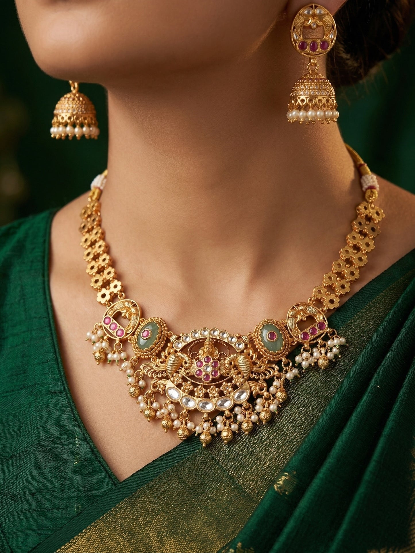 Keerthana Temple Necklace