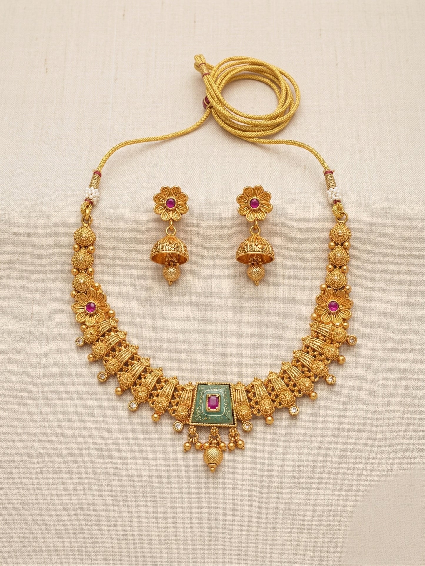 Eesha Temple Necklace