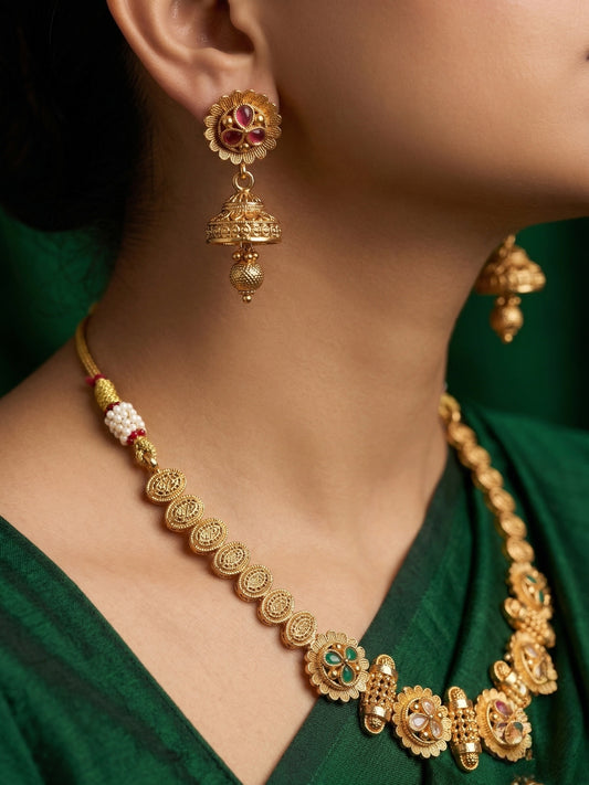 Kavya Temple Necklace