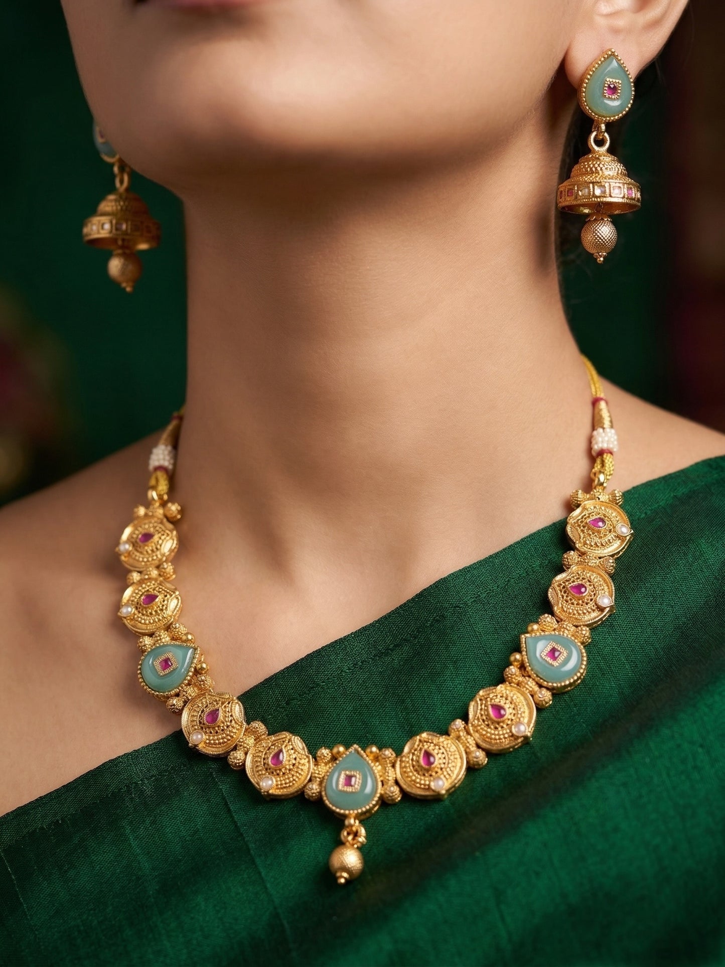 Janani Temple Necklace