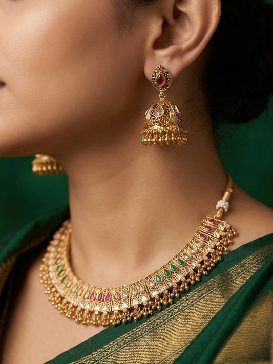 Akshara Temple Necklace