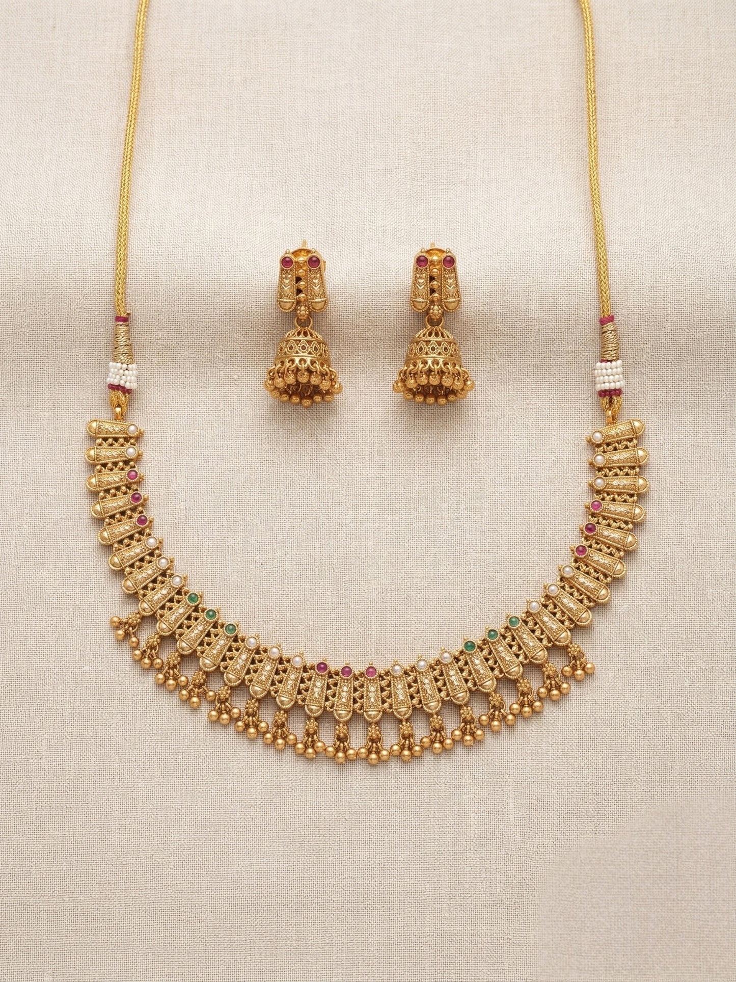Gayathri Temple Necklace