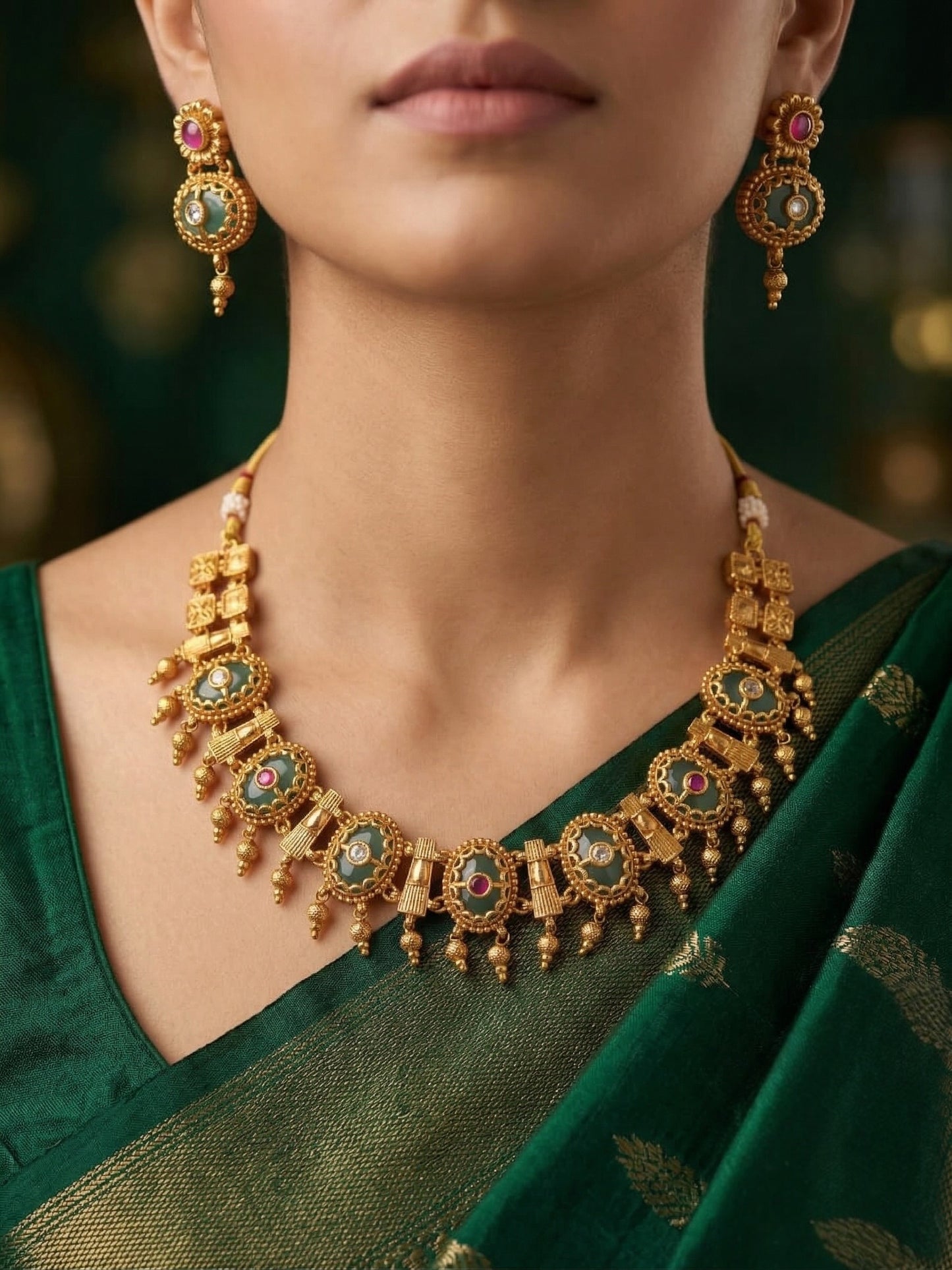 Navya Temple Necklace