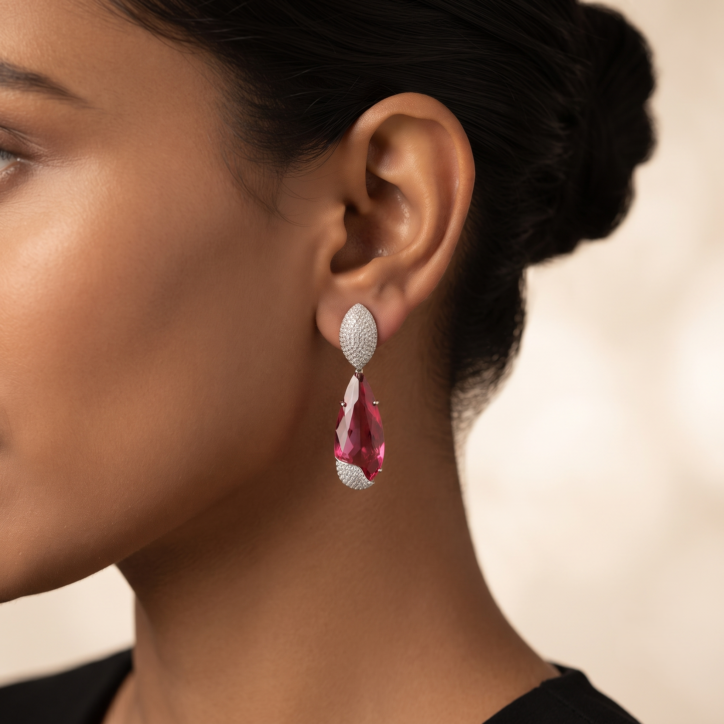 Charu Zircon Earrings