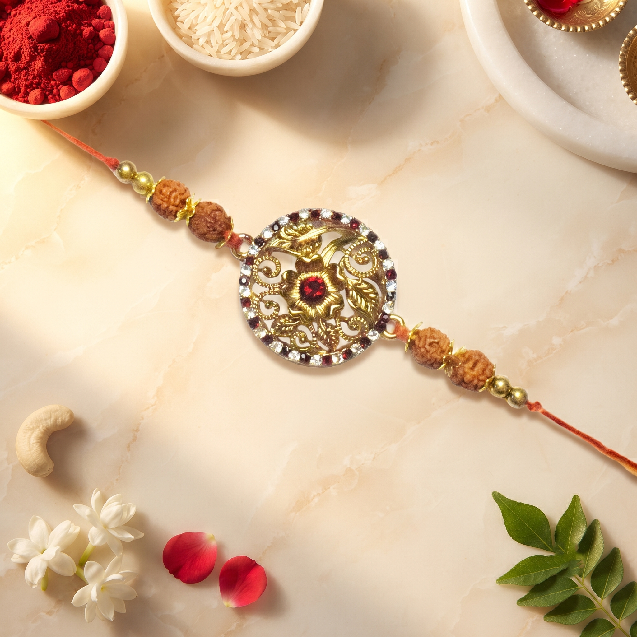 Designer Rakhi on the special day of Rakshabandan for your Brothers| Rakshabandhan special | Rakhi for Brother Art No. R-34