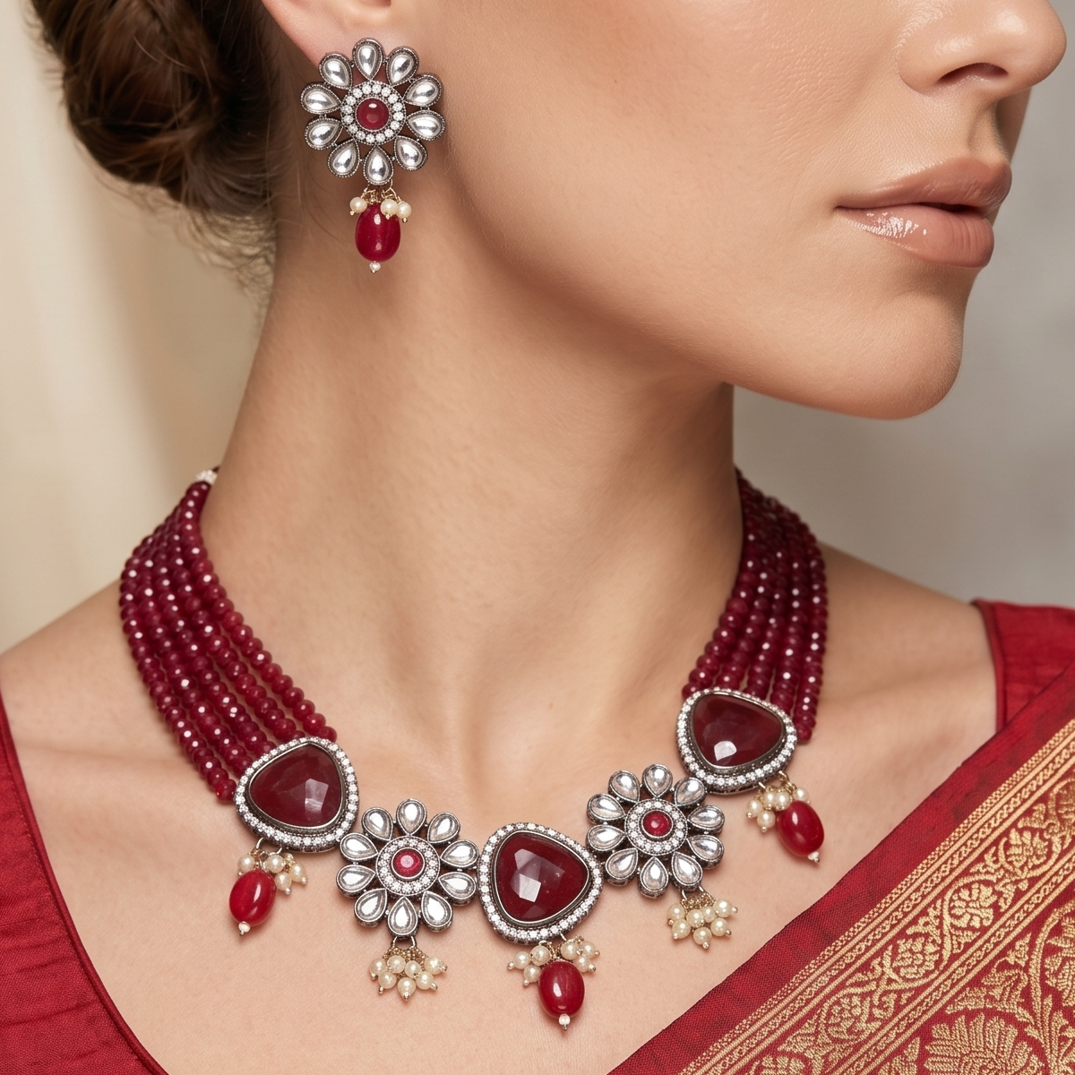 Yashika Victorian Choker Set