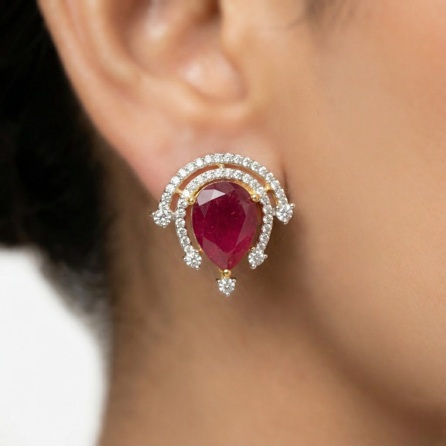 Aparna Zircon Earrings