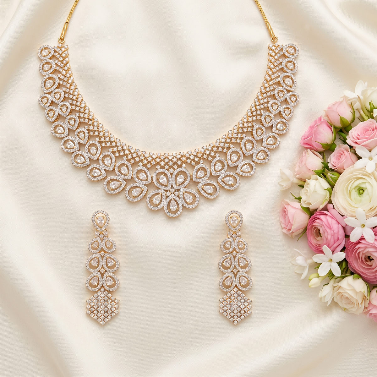 Pavitra Zircon Set
