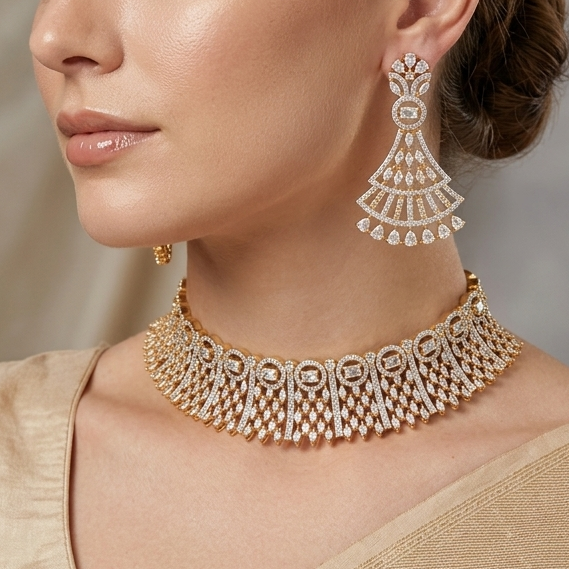 Radhika Zircon Set