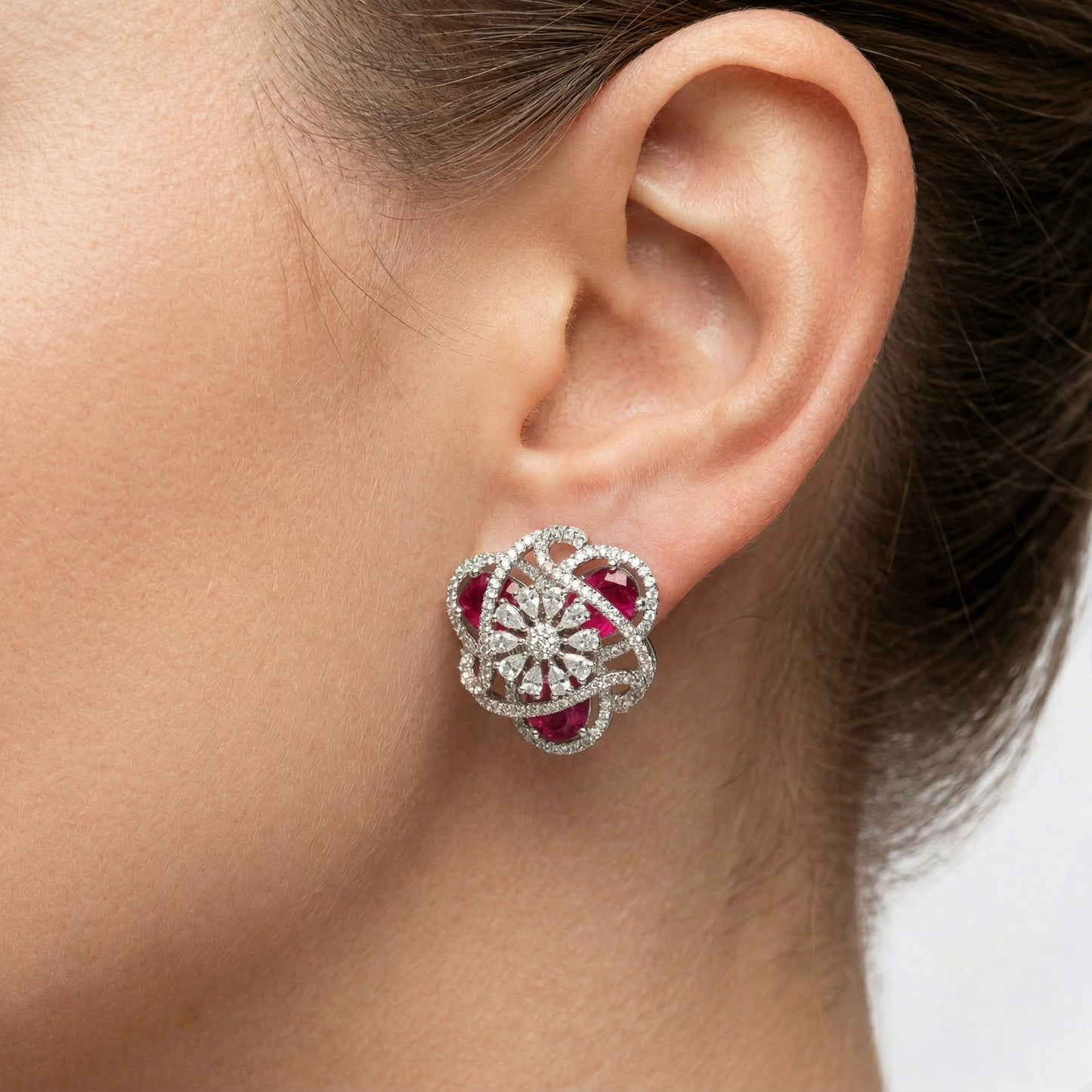 Anvi Zircon Earrings