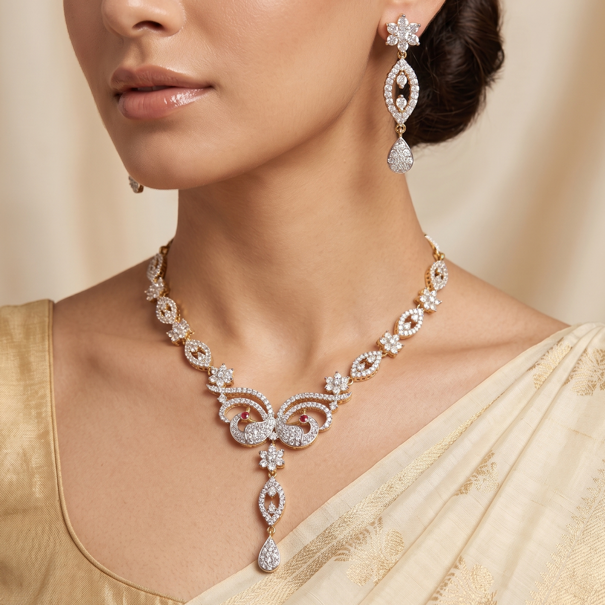 Prisha Zircon Set