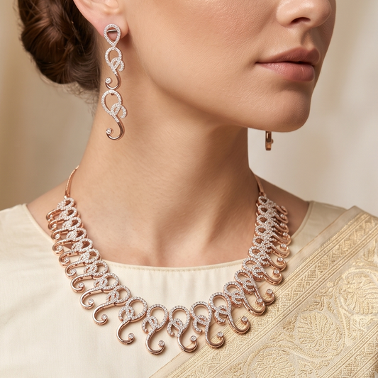 Yashika Zircon Set