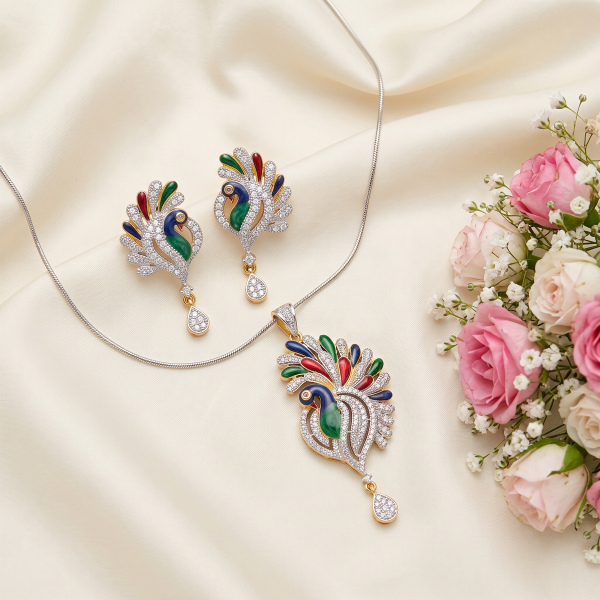 Suhana DC Pendent Set
