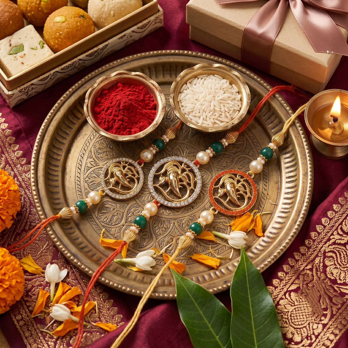 Designer Rakhi on the special day of Rakshabandan for your Brothers| Rakshabandhan special | Rakhi for Brother Art No. R-36