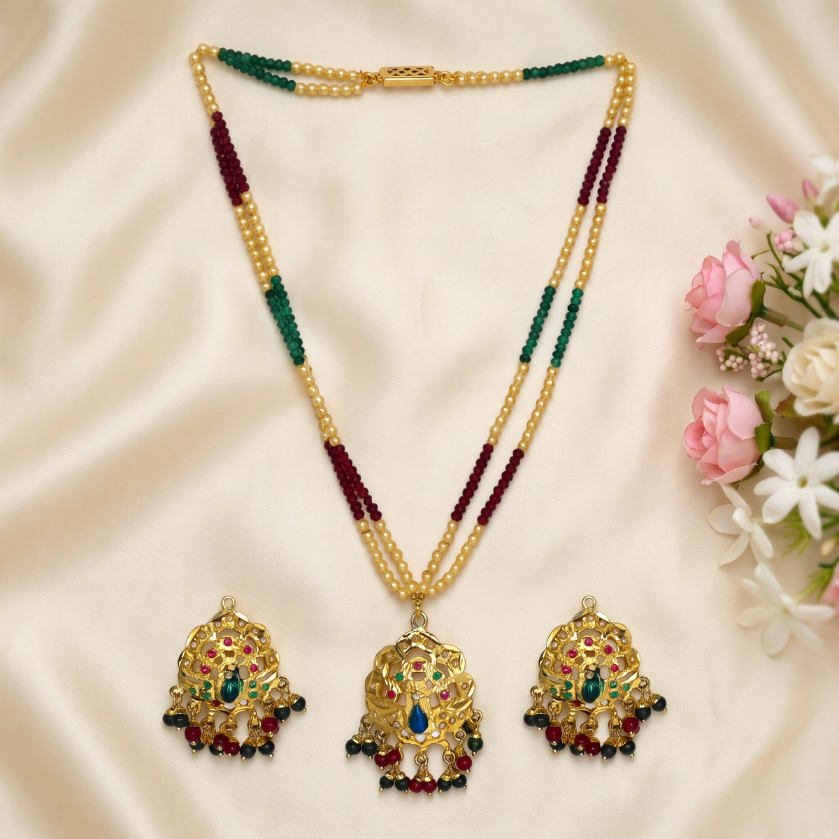 Isha Jadau Necklace Set