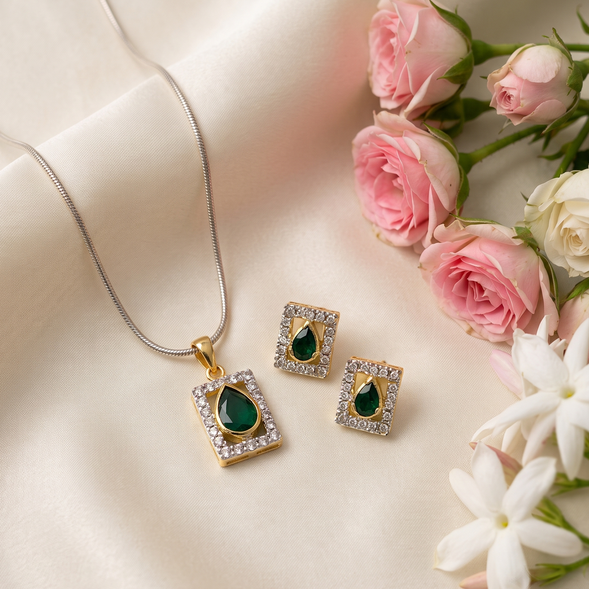 Suhana DC Pendent Set